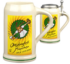 Der offizielle Bierkrug vom  Münchner Oktoberfest 2007