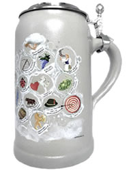 Aktueller Wirtekrug 2025 mit Zinndeckel