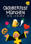 Das neue Plakat von der Wiesn 2012