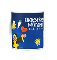 Wiesn Kaffee Haferl 2015 - Offizielle Oktoberfest Kaffeetasse - New Munich coffee cup