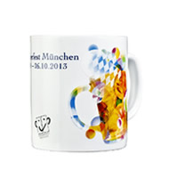  Wiesn Haferl 2013- Offizielle Oktoberfest Kaffeetasse - Wiesn Tasse 2013 aus München
